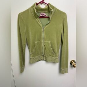 Vintage Juicy Couture velour zip up